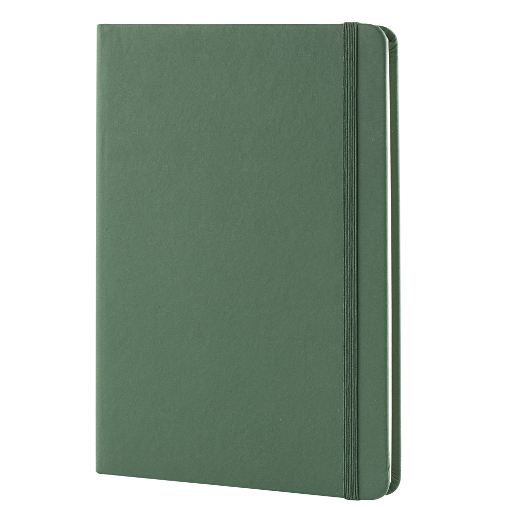 Bloc-notes à personnaliser LUXE A5 Vert foncé